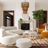 TOV Broohah Cream Boucle Sectional