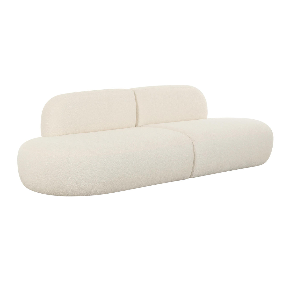 TOV Broohah Cream Boucle Sofa