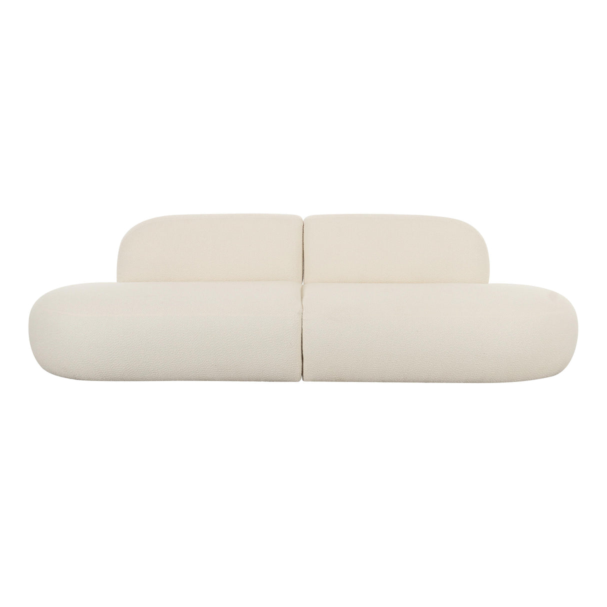 TOV Broohah Cream Boucle Sofa
