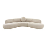 TOV Broohah Beige Linen Sectional