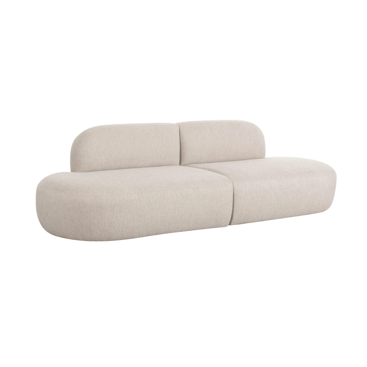 TOV Broohah Beige Linen Sofa