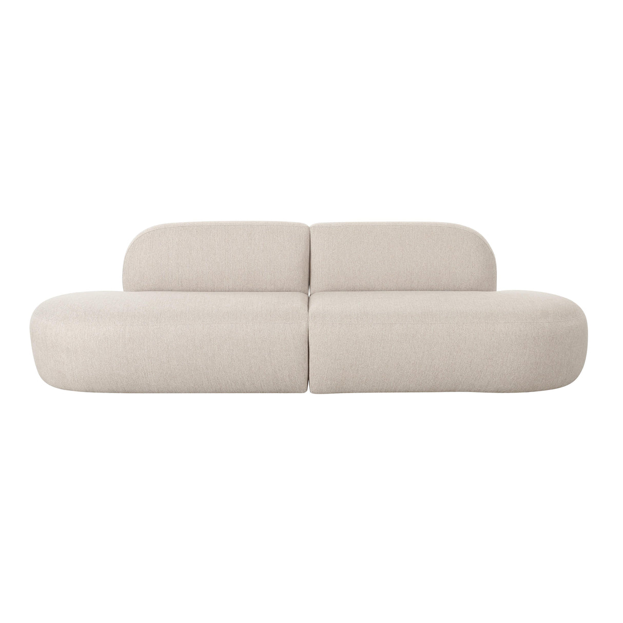 TOV Broohah Beige Linen Sofa
