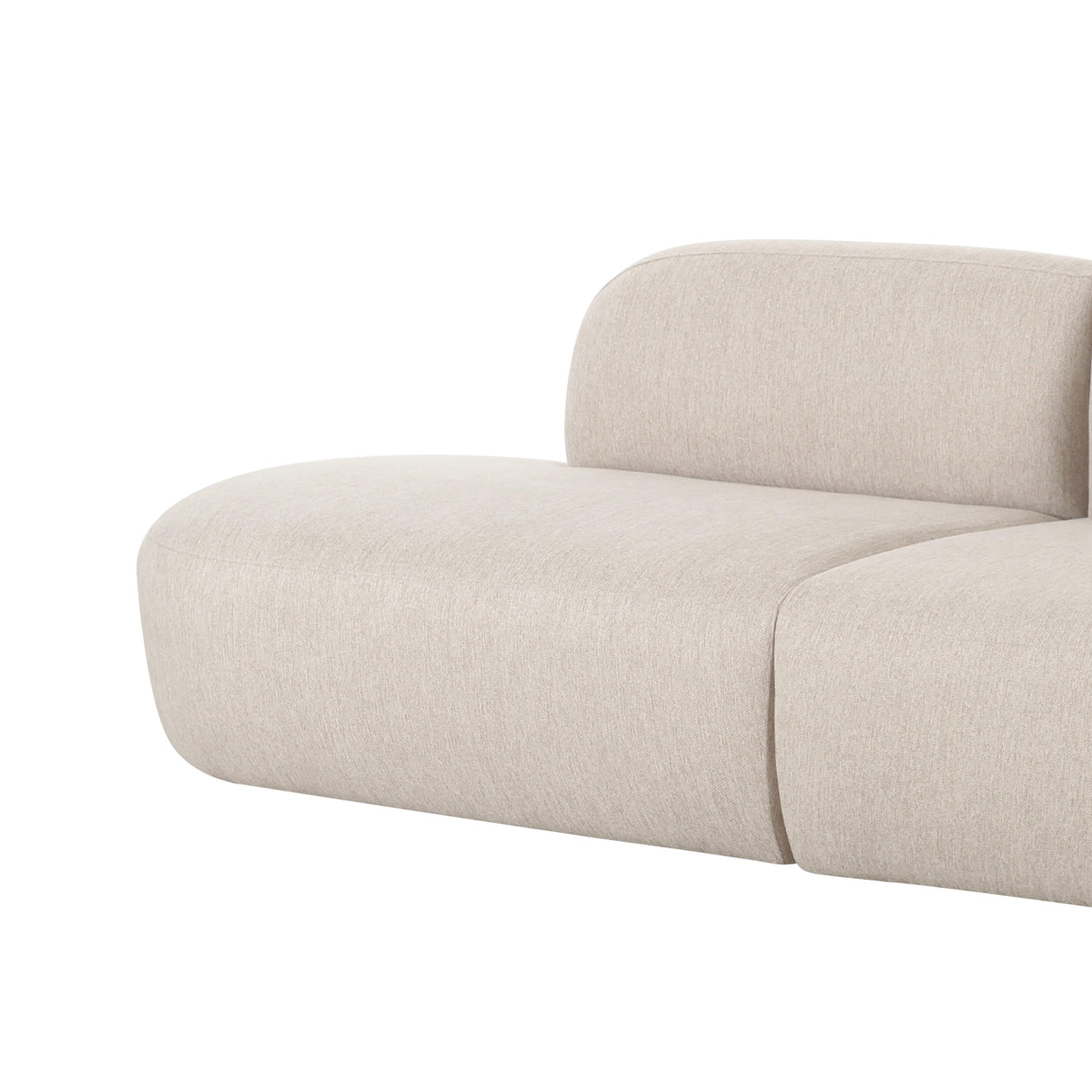TOV Broohah Beige Linen Sofa