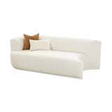 TOV Fickle Cream Boucle Modular LAF Loveseat