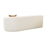 TOV Fickle Cream Boucle Modular RAF Loveseat