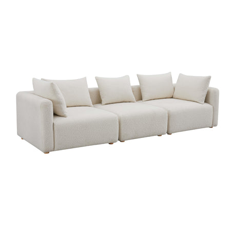 TOV Hangover Cream Boucle Sofa