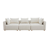 TOV Hangover Cream Boucle Sofa