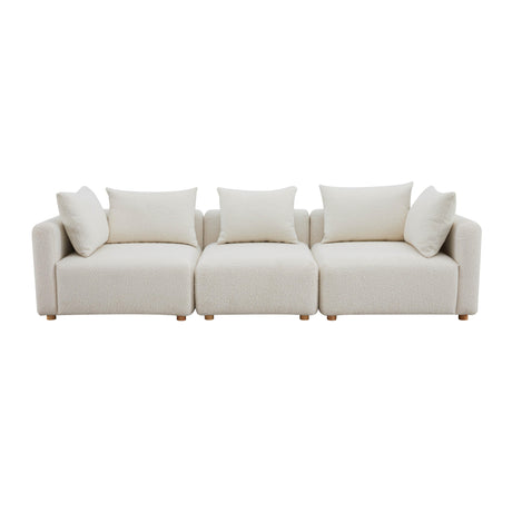 TOV Hangover Cream Boucle Sofa