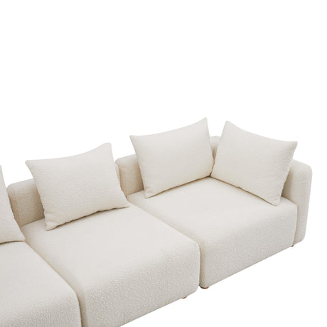 TOV Hangover Cream Boucle Sofa