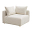 TOV Hangover Cream Performance Linen Modular Corner Chair