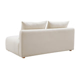 TOV Hangover Cream Performance Linen Modular Loveseat