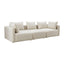 TOV Hangover Cream Performance Linen Sofa