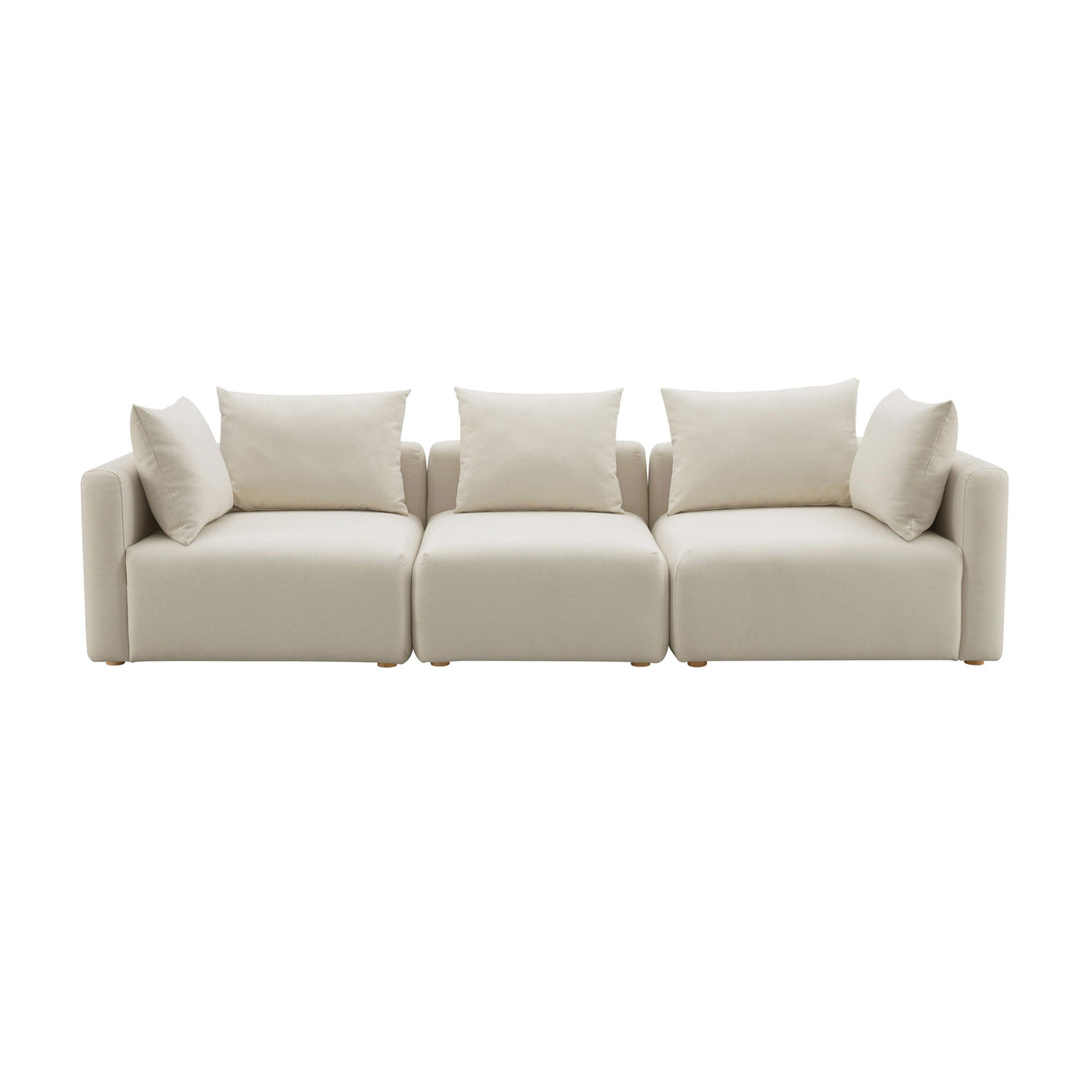 TOV Hangover Cream Performance Linen Sofa