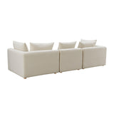 TOV Hangover Cream Performance Linen Sofa