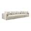 TOV Hangover Cream Performance Linen 145" Long Sofa