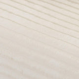 TOV Tarra Fluffy Oversized Cream Corduroy Modular LAF Chaise