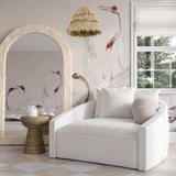 TOV Hanim Cream Performance Fabric Daybed