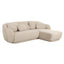 TOV Misty Cream Boucle Sectional - RAF