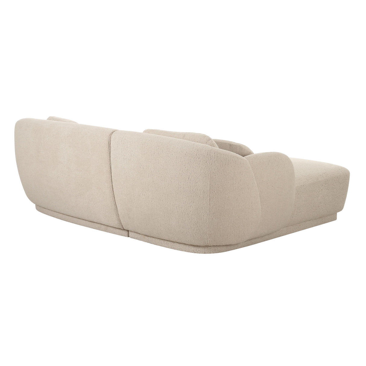 TOV Misty Cream Boucle Sectional - LAF