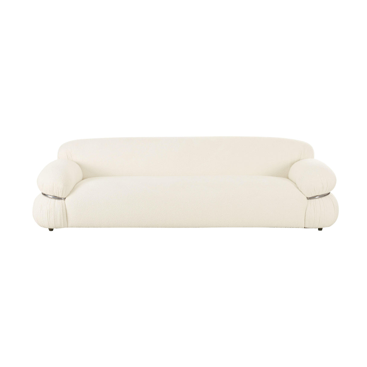 TOV Leyla Cream Boucle Sofa