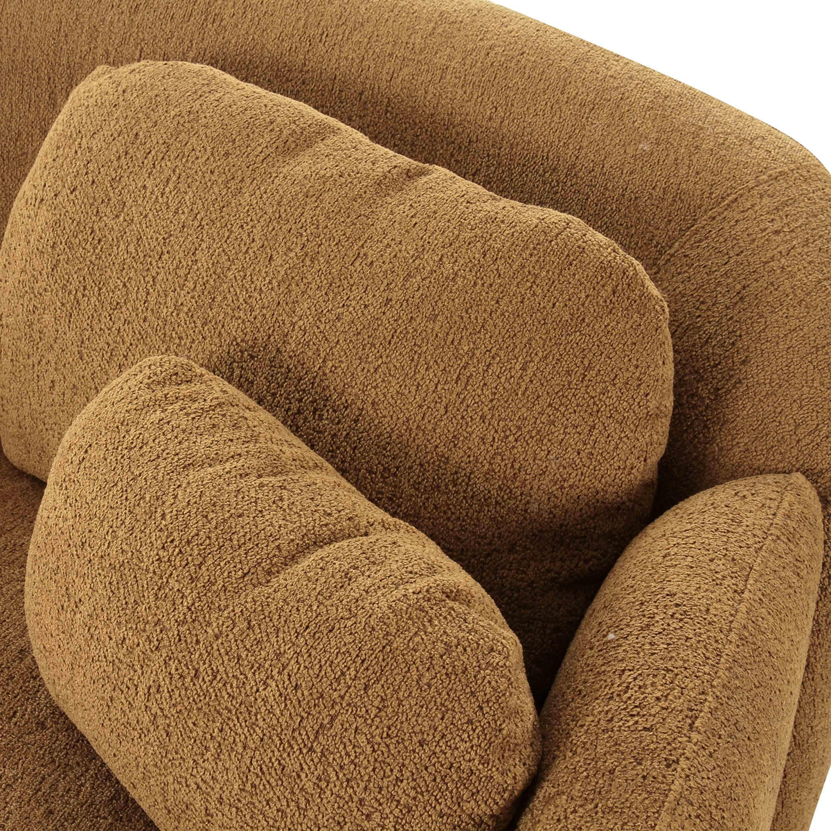 TOV Misty Brown Boucle Sofa