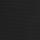 TOV Tarra Fluffy Oversized Black Corduroy Modular Armless Chair