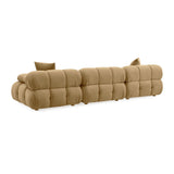 TOV Calliope Cafe Au Lait Performance Velvet Modular Sofa