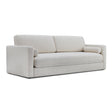 TOV Ryan Cream Upcycled Linen Sofa Bed