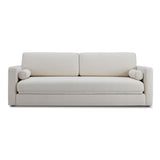 TOV Ryan Cream Upcycled Linen Sofa Bed