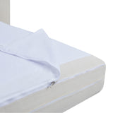 TOV Ryan Cream Upcycled Linen Sofa Bed