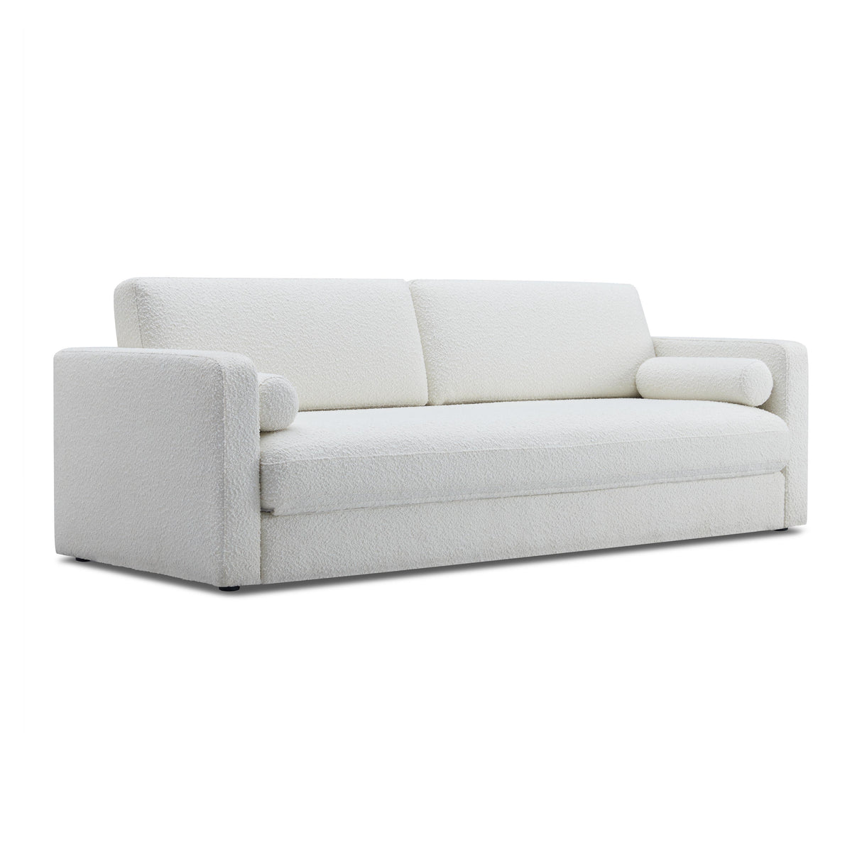 TOV Ryan Cream Boucle Sofa Bed