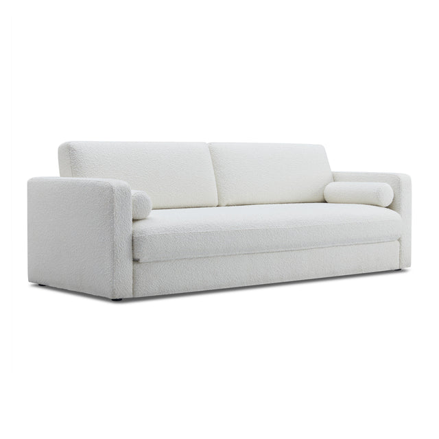TOV Ryan Cream Boucle Sofa Bed