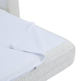 TOV Ryan Cream Boucle Sofa Bed