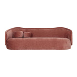 TOV Circe Mauve Textured Velvet Sofa