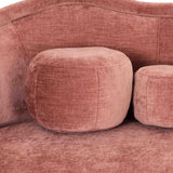 TOV Circe Mauve Textured Velvet Sofa