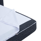 TOV Ryan Black Boucle Sofa Bed