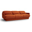TOV Azalea Rust Orange Velvet Sofa