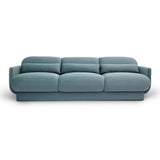TOV Azalea Powder Blue Velvet Sofa