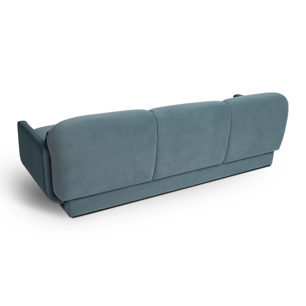 TOV Azalea Powder Blue Velvet Sofa
