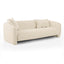 TOV Lou Sandstone Textured Fabric Sofa