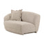TOV Marion Two-Tone Textured Boucle Loveseat - LAF