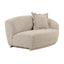TOV Marion Two-Tone Textured Boucle Loveseat - RAF