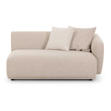 TOV Sylvie Cream Boucle Right Arm 2-Seater Loveseat