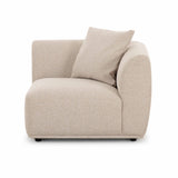TOV Sylvie Cream Boucle Corner Chair