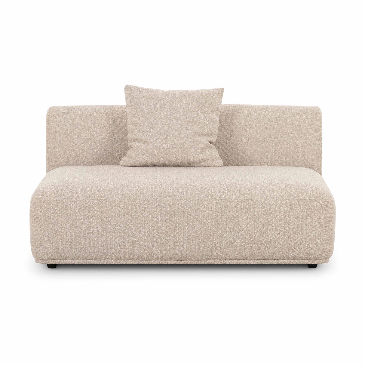 TOV Sylvie Cream Boucle Armless 2-seater