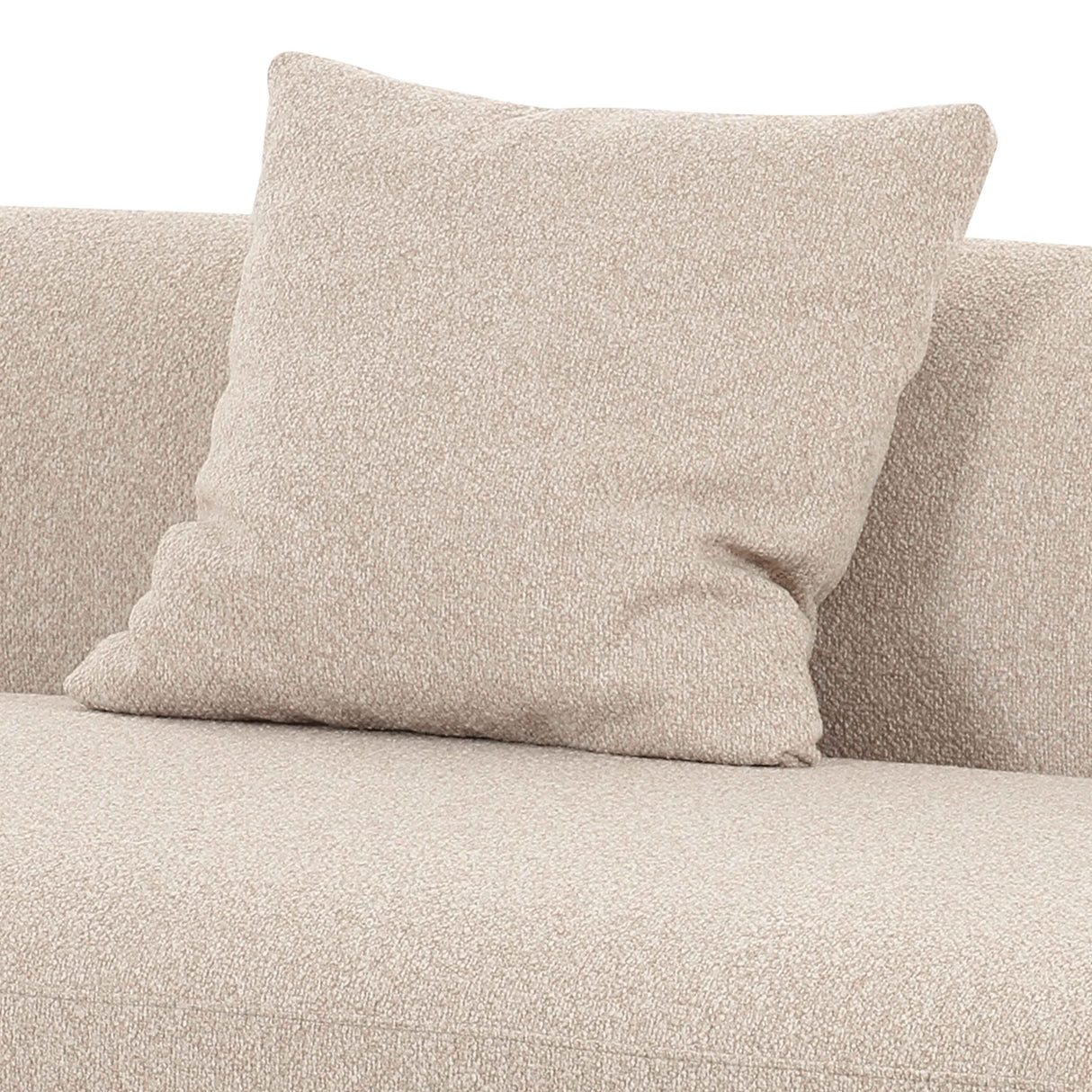 TOV Sylvie Cream Boucle Armless 2-seater