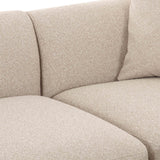 TOV Sylvie Cream Boucle 3-Piece Sectional