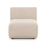 TOV Sylvie Cream Boucle Armless 1-Seater