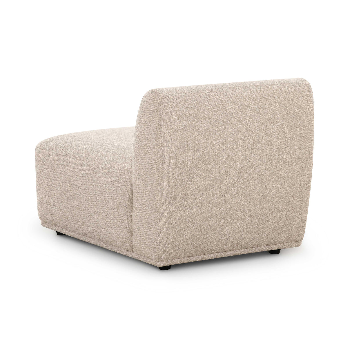 TOV Sylvie Cream Boucle Armless 1-Seater