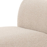 TOV Sylvie Cream Boucle Armless 1-Seater